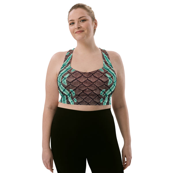 Song of the Sea Longline Sports Bra – Finfolk Productions