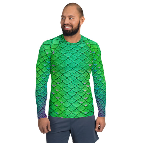 Deadly Depths: Halloween Edition Relaxed Fit Rash Guard