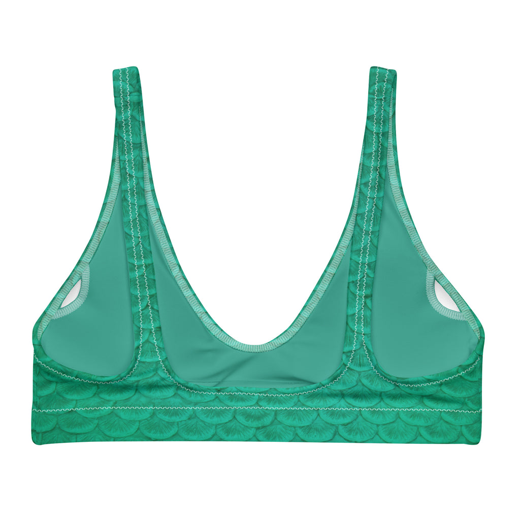 Humphead Wrasse Recycled Padded Bikini Top