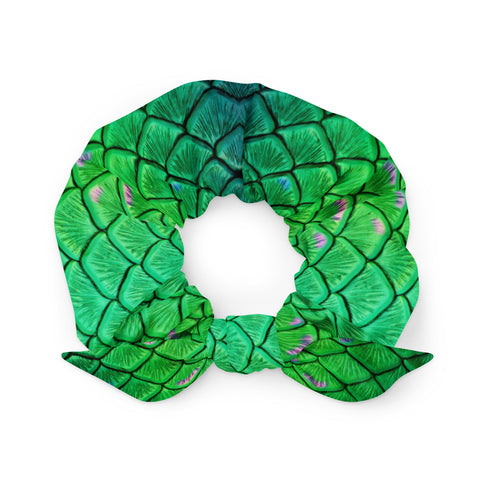 The Dark Sea Recycled Scrunchie