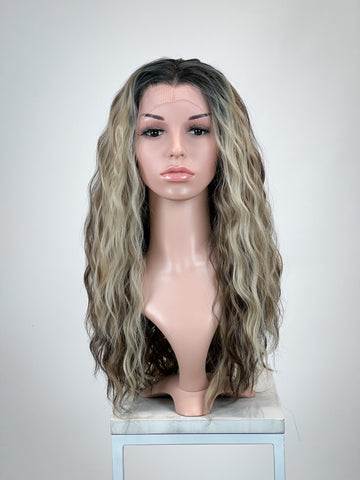 Ava Honey Blonde Lace Front Wig
