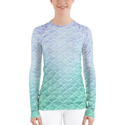 Ariel's Melody Fitted Rash Guard