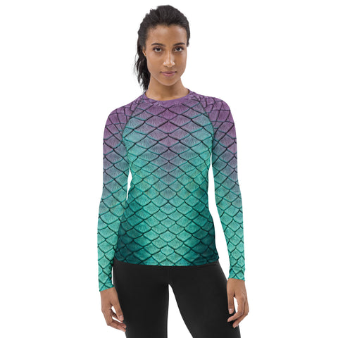 Deadly Depths: Halloween Edition Fitted Rash Guard