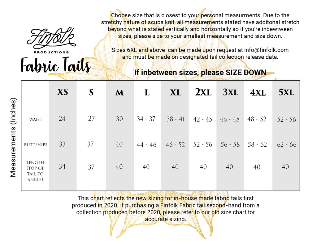 Tail of the Month: Song of the Sea Signature Fabric Tail