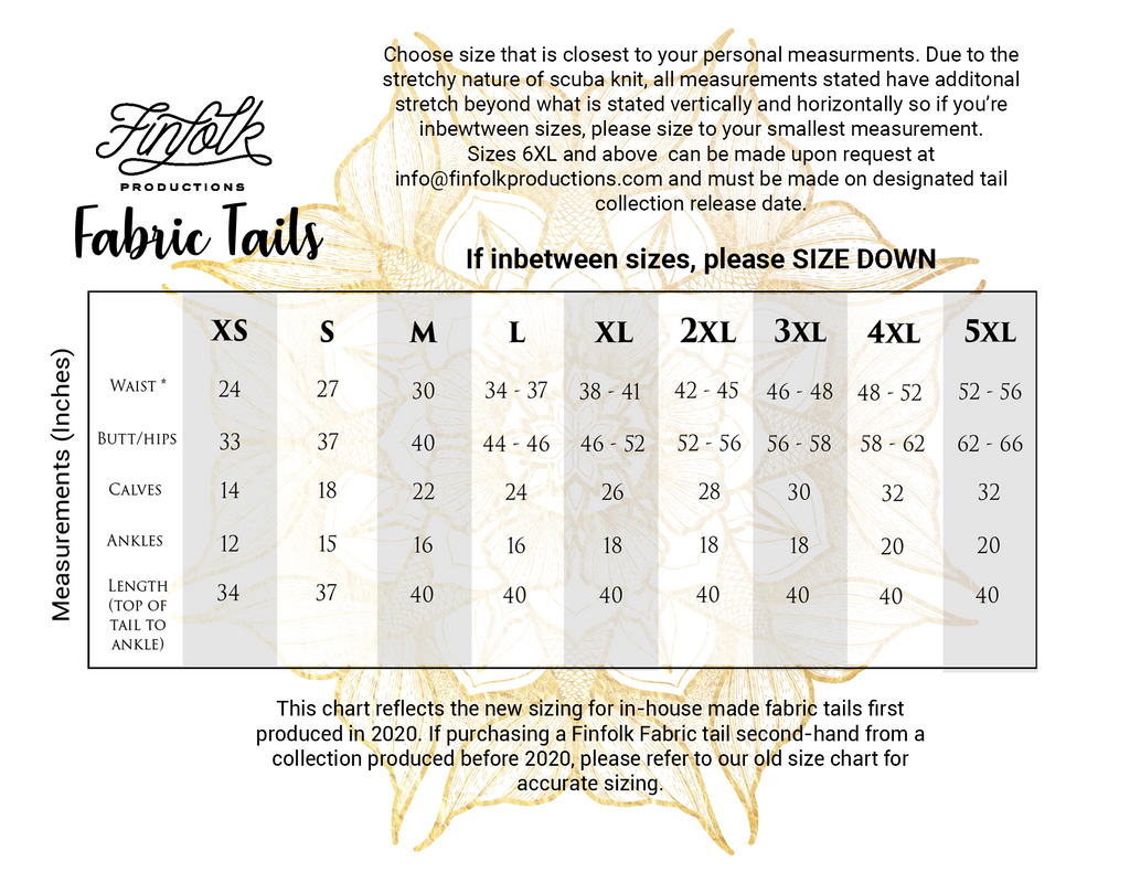 Tail of the Month: Indigo Merbella by Finfolk Signature Fabric Tail