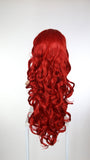 Ava Fire Red Lace Front Wig