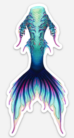 Asteria Merbella by Finfolk Signature Tail Sticker