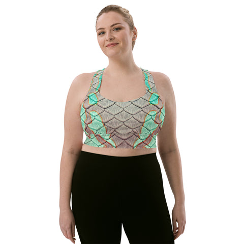 Song of the Sea Longline Sports Bra