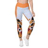 Classic Koi Cross Waist Leggings with Pockets