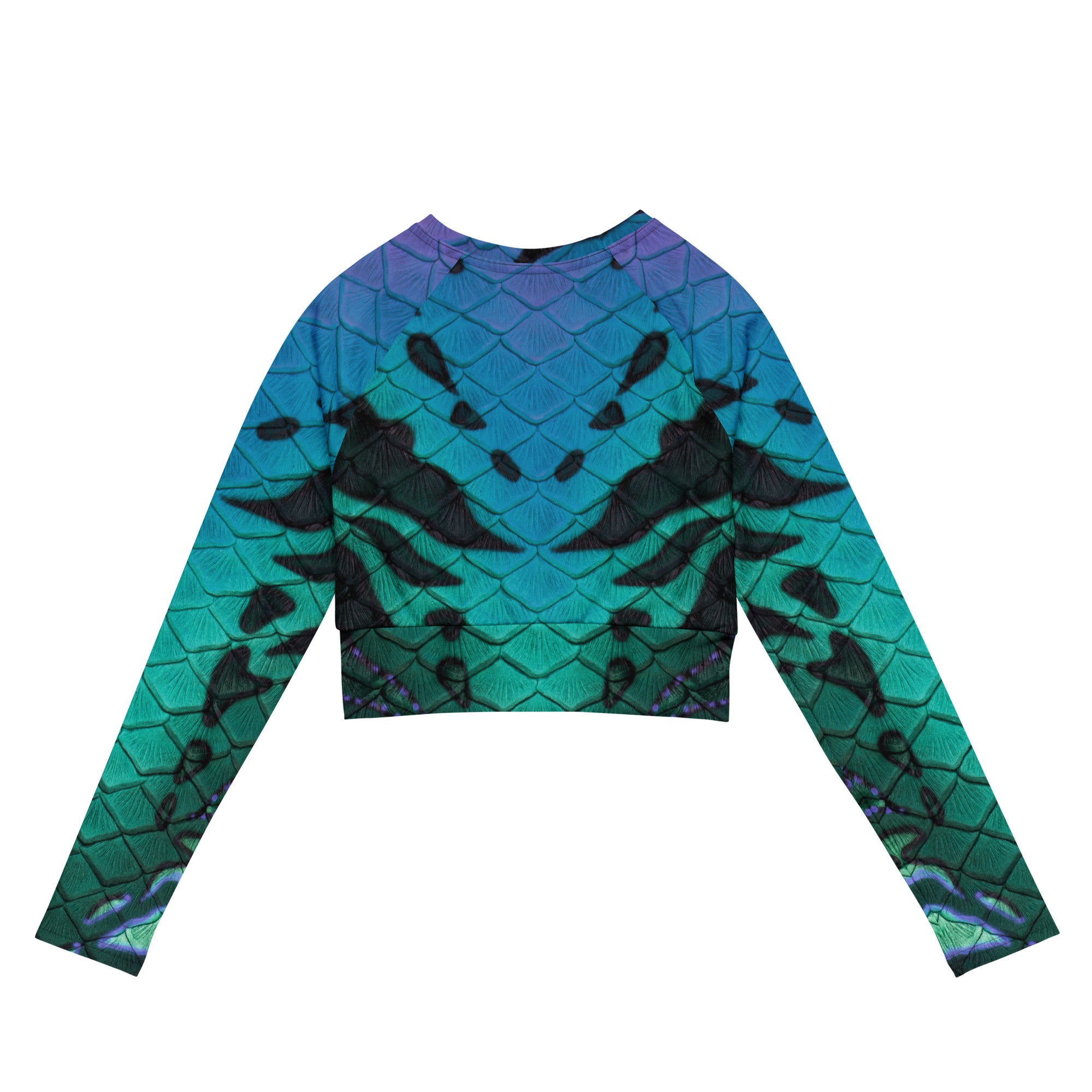 Oracle Recycled Cropped Rash Guard – Finfolk Productions