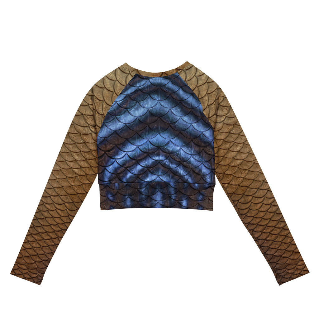Sun Seeker Recycled Cropped Rash Guard – Finfolk Productions