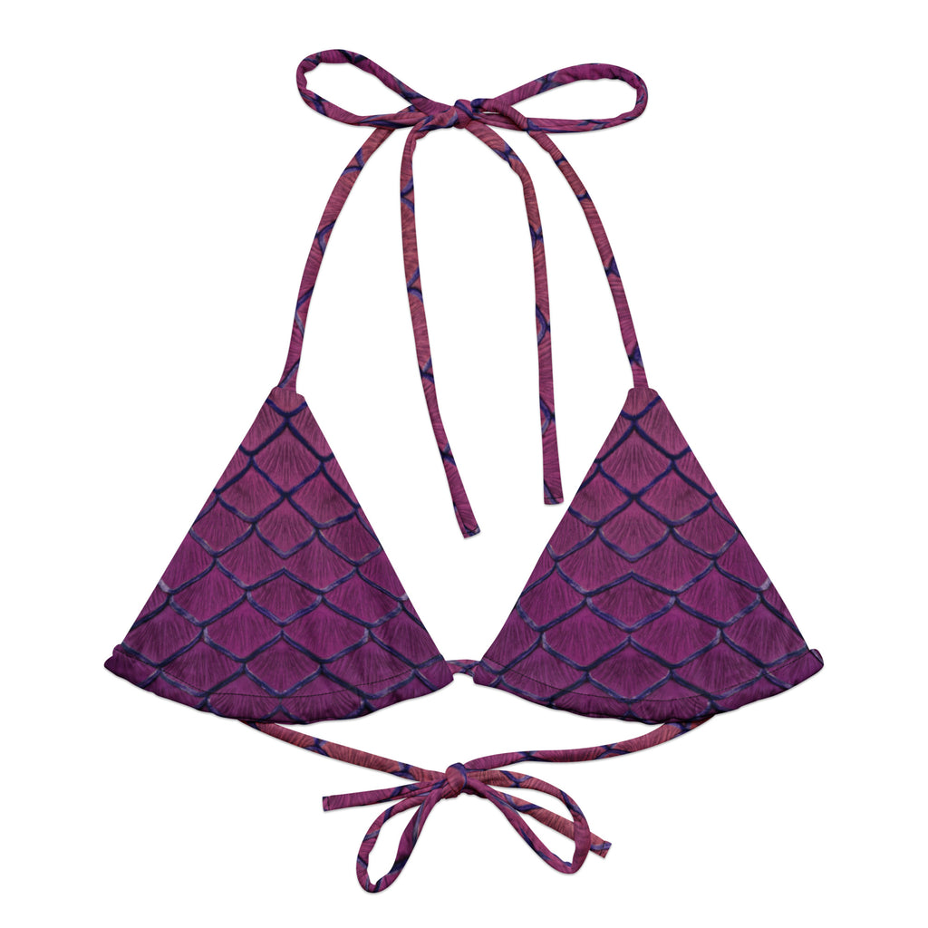 Persephone Recycled String Bikini Top – Finfolk Productions