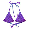 Island Iris Recycled String Bikini Top