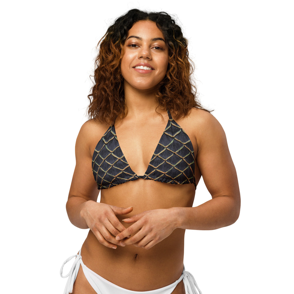 Sanderson's Spell Recycled Padded Bikini Top – Finfolk Productions