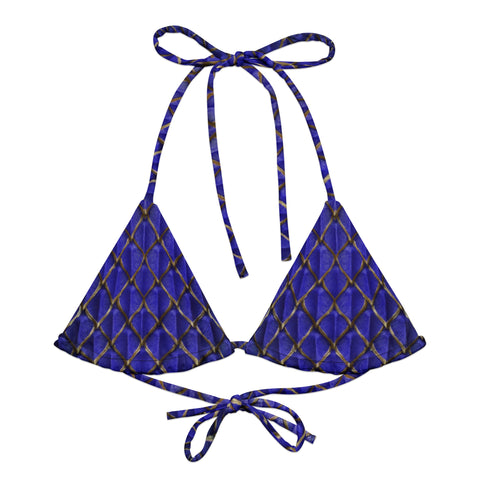 The Nautilus Recycled String Bikini Top