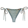Moonshell recycled string bikini bottom