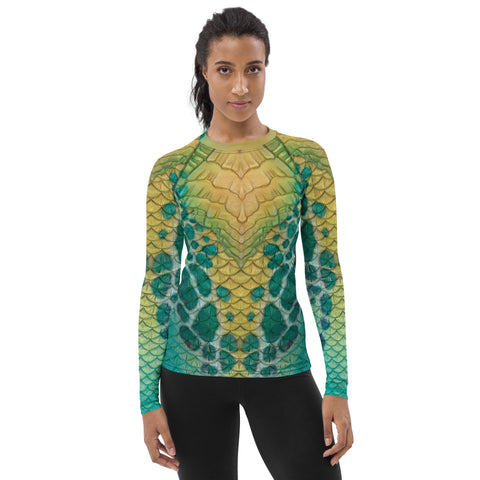 Harvest Moon Recycled Cropped Rash Guard