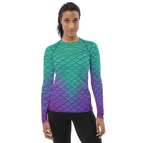 Hibiscus Bliss Relaxed Fit Rash Guard