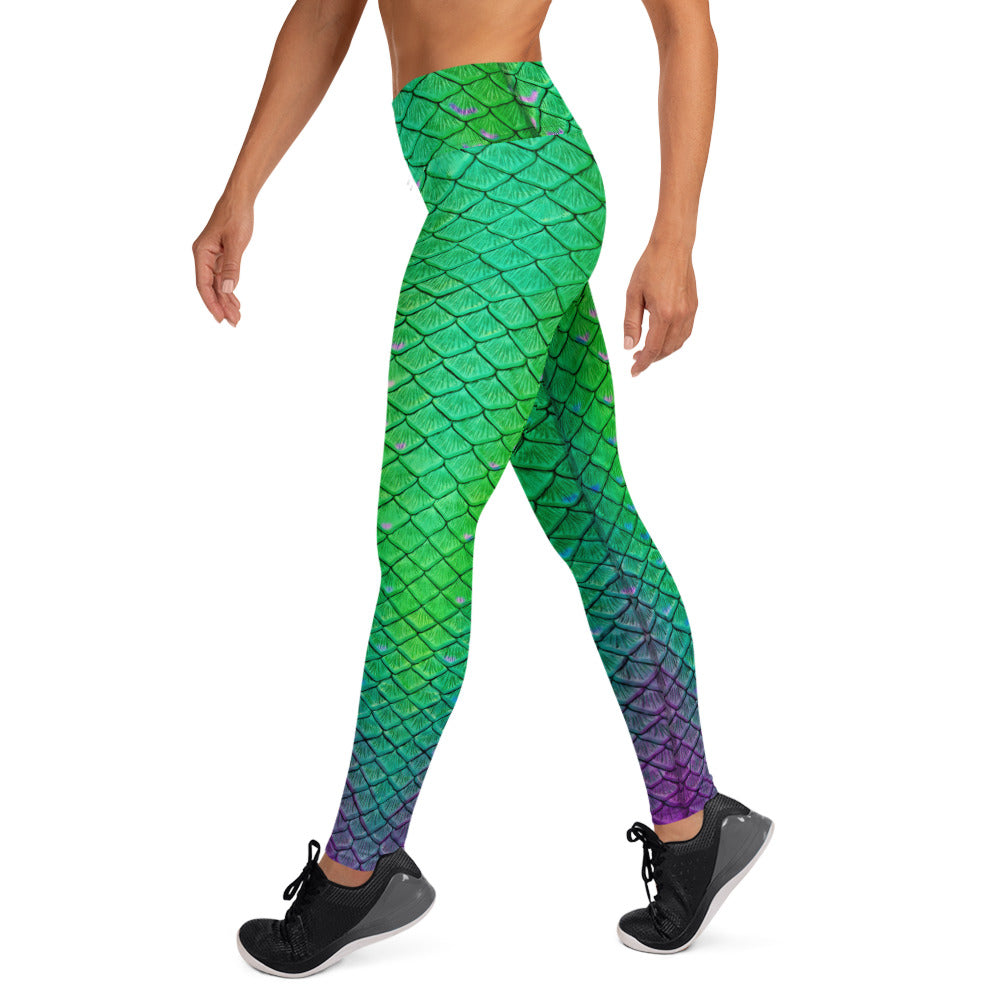 Womens Leggings VIP FASHION Fish Scale Mermaid Print Women Trousers Ladies  Workout Fitness Cosplay Clothing With Wings 230816 From Kang01, $15.68 |  DHgate.Com