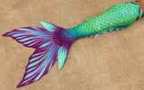 Ariel's Melody Signature Fabric Tail READY TO SHIP