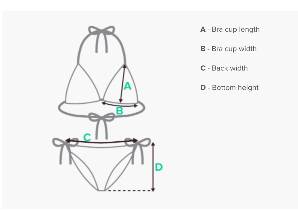 Ailea Recycled String Bikini Top