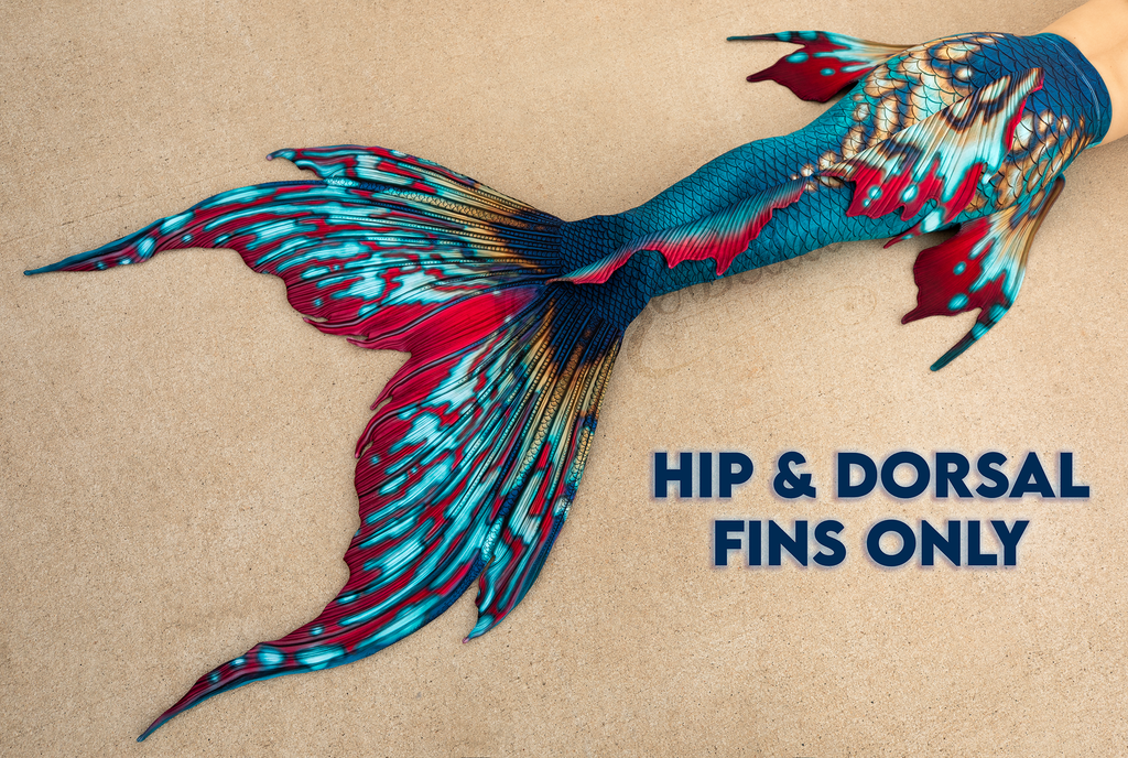 Tail of the Month: Indigo Merbella by Finfolk Signature Fabric Tail