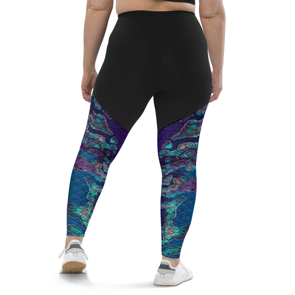 Abalone Abyss Sports Leggings