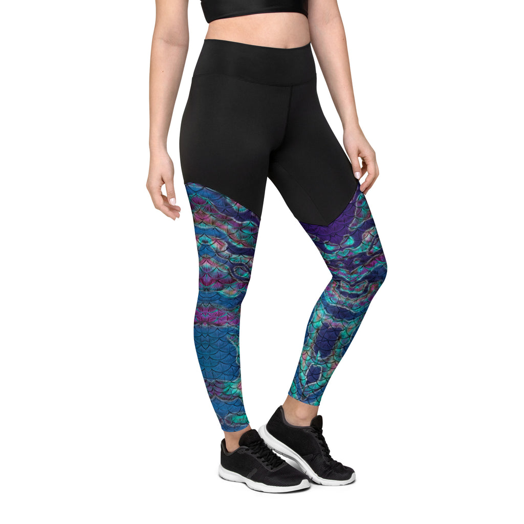 Abalone Abyss Sports Leggings