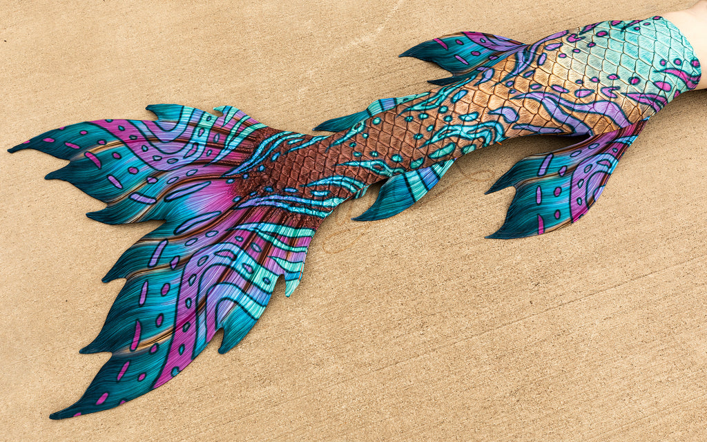 Mermaid Tails #5 Zipper Pulls – Karinas Crafts
