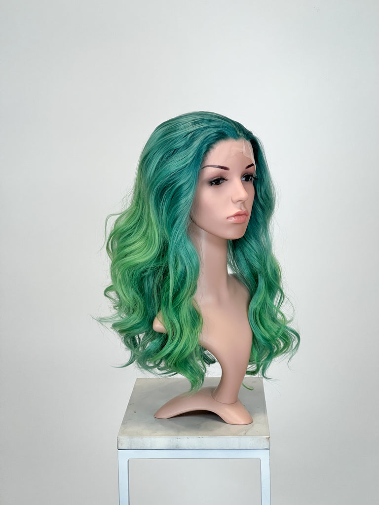 Misty Sea Foam Lace Front Wig – Finfolk Productions