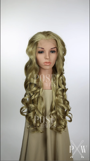 Ava Honey Blonde Lace Front Wig