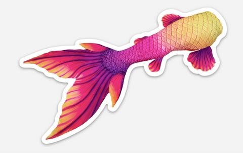 Mystery Signature Tail Sticker - 3 pack