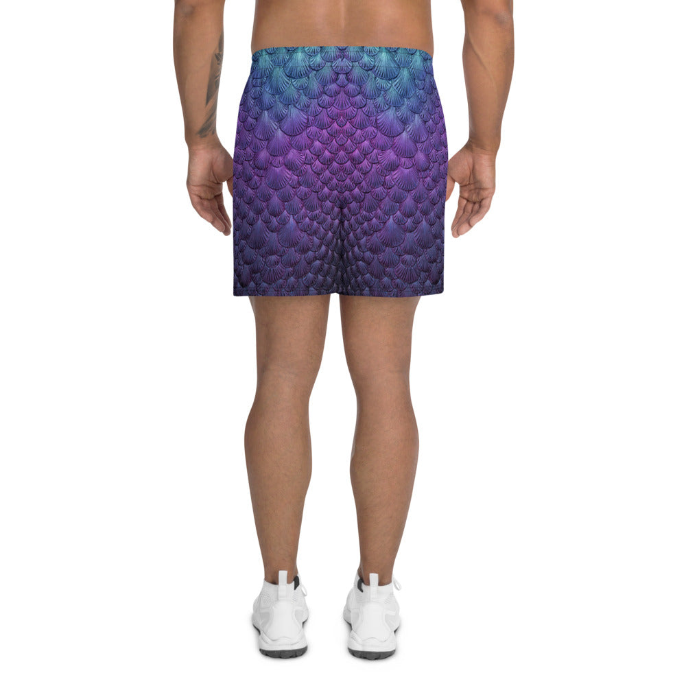 Dark Iris Athletic Shorts
