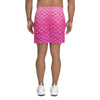 Plumeria Pink Athletic Shorts