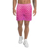 Plumeria Pink Athletic Shorts