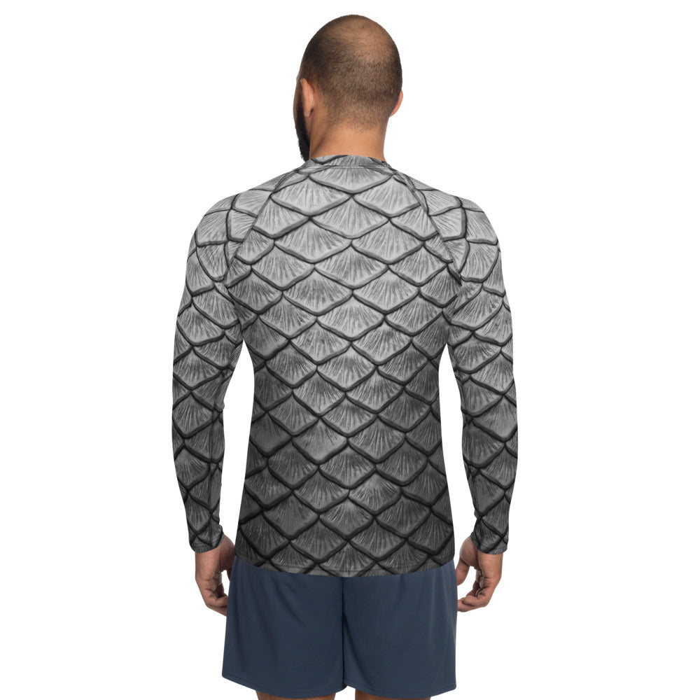 Starcrossed Silver Relaxed Fit Rash Guard – Finfolk Productions