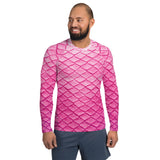 Plumeria Pink Relaxed Fit Rash Guard