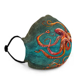 Curious Kraken Face Mask