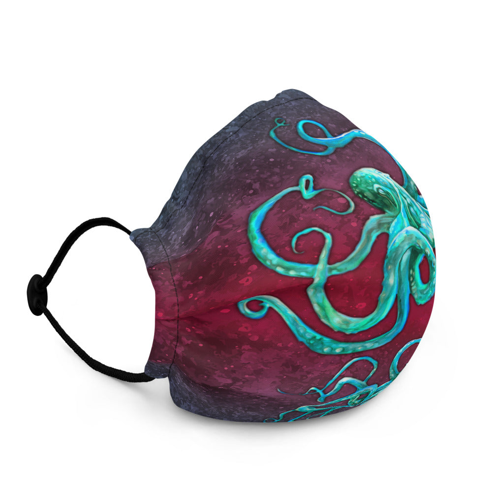 Cosmic Kraken Face Mask