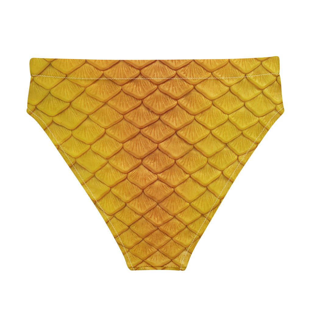 Golden Hour Recycled High-Waisted Bikini Bottom