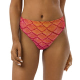 Hibiscus Bliss Recycled High-Waisted Bikini Bottom