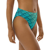 Sea Sapphire Recycled High-Waisted Bikini Bottom