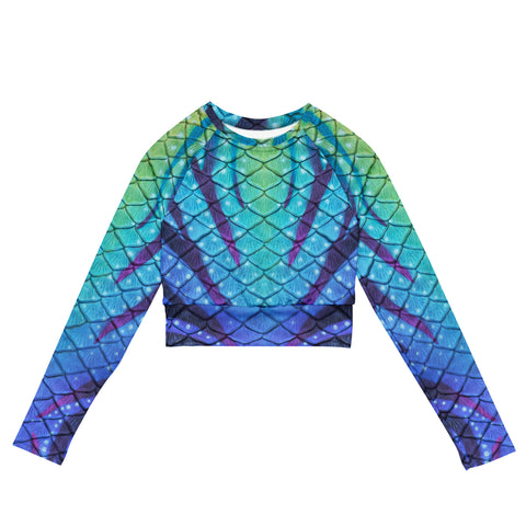 Malibu Recycled Cropped Rash Guard