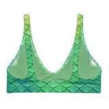 Shoal Green Recycled Padded Bikini Top