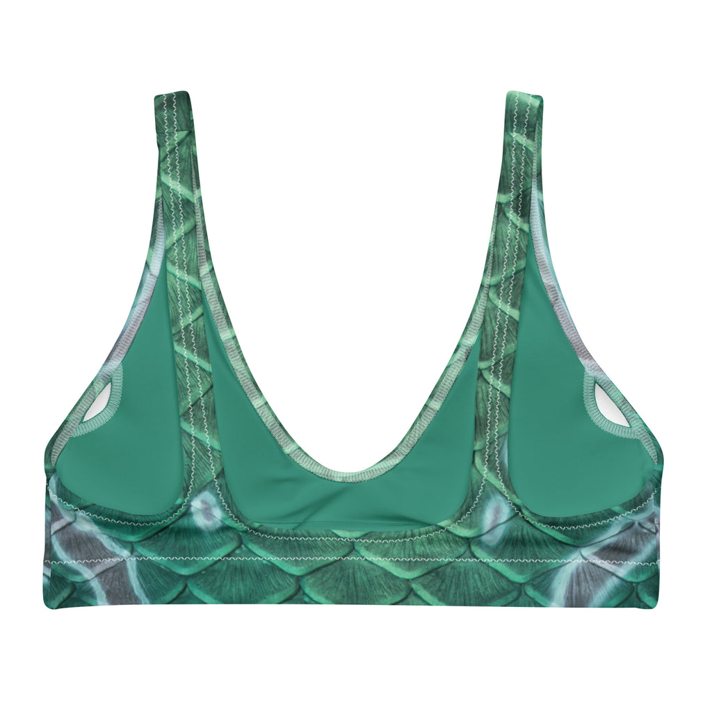 The Dark Sea Recycled Padded Bikini Top