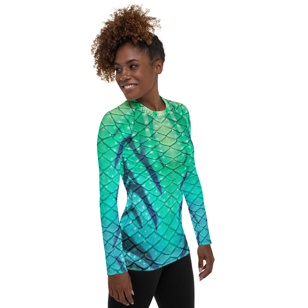 Way of Water Fitted Rash Guard – Finfolk Productions