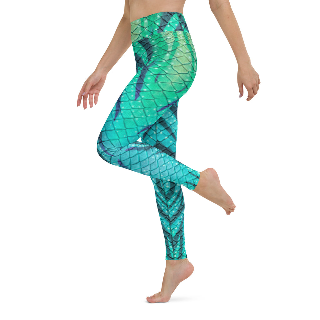 Way of Water High Waisted Leggings – Finfolk Productions