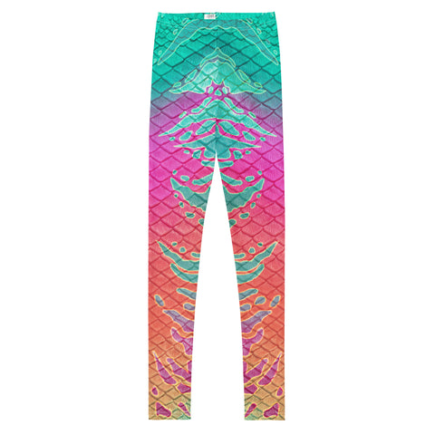 Hibiscus Bliss Youth Leggings