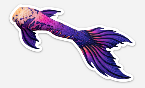 Aqua Fairy Signature Tail Sticker