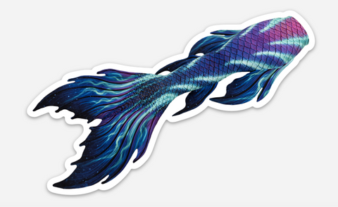 Jellyfish Jungle Signature Tail Sticker